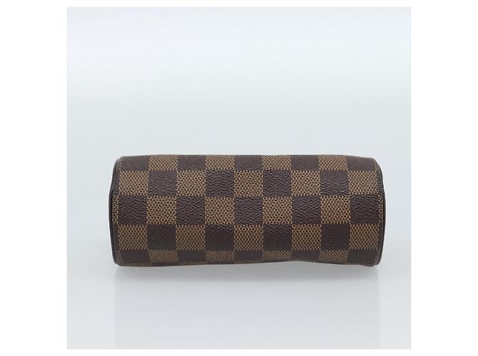 LOUIS VUITTON Damier Ebene Papillon Pouch LV Auth 184346 - vista 5
