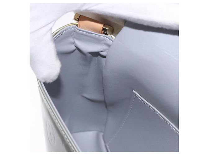 LOUIS VUITTON Monogram Vernis Thompson Street Bag Gris M91008 LV Auth gh2090 Grigio - vista 19