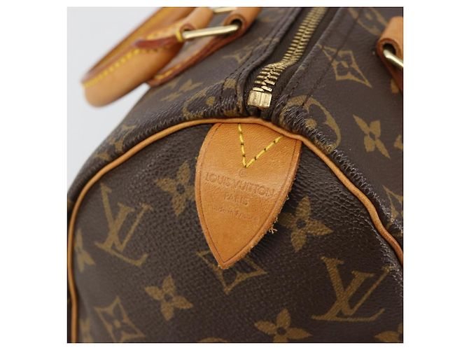 LOUIS VUITTON Borsa Monogram Speedy 25 M41528 LV Auth 179455A Monogramma - vista 19
