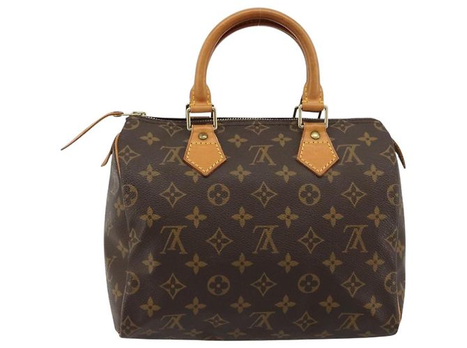 LOUIS VUITTON Borsa Monogram Speedy 25 M41528 LV Auth 179455A Monogramma - vista 2