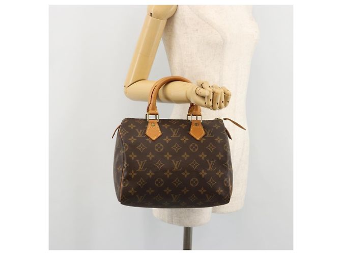 LOUIS VUITTON Borsa Monogram Speedy 25 M41528 LV Auth 179455A Monogramma - vista 22