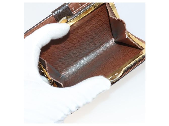 LOUIS VUITTON Portafoglio Monogram 5 Set LV Auth BA12863 Monogramma - vue 19