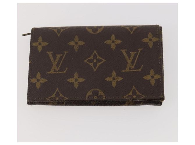 LOUIS VUITTON Portafoglio Monogram 5 Set LV Auth BA12863 Monogramma - vue 29