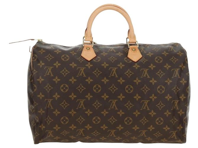 LOUIS VUITTON Borsa Monogram Speedy 40 M41522 LV Auth am11695V Monogramma - vista 2