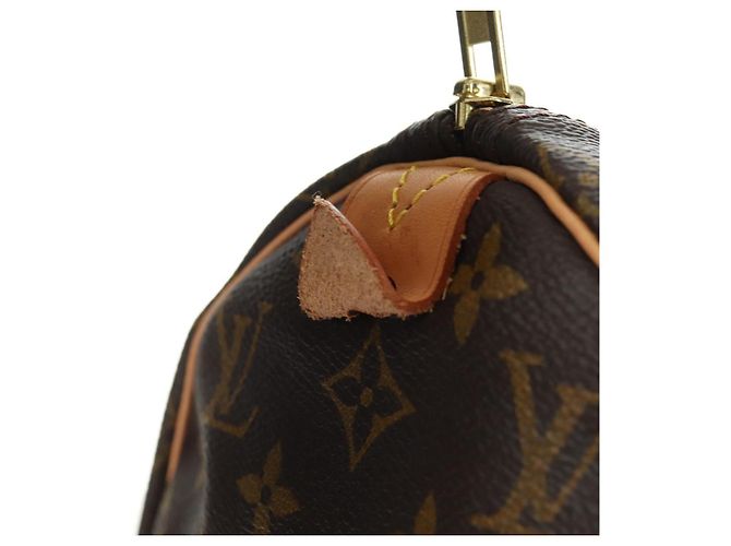 LOUIS VUITTON Borsa Monogram Speedy 40 M41522 LV Auth am11695V Monogramma - vista 4