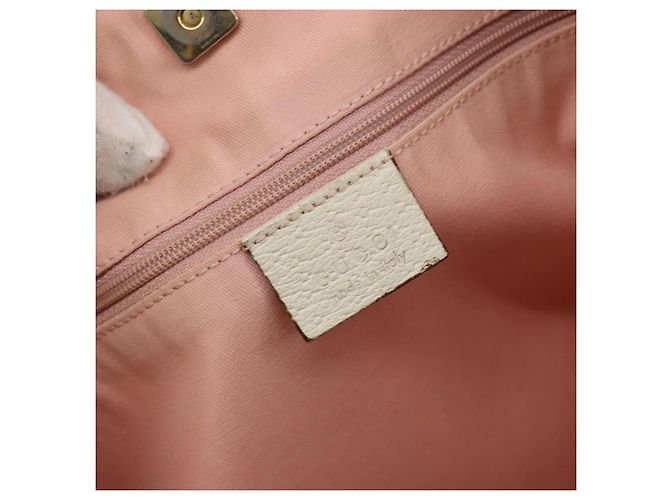 Sac cabas GUCCI GG Canvas Rose Or 141472 Auth am11704 Doré - vue 18