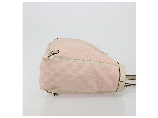 Sac cabas GUCCI GG Canvas Rose Or 141472 Auth am11704 Doré - vue 3