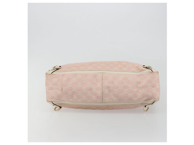 Sac cabas GUCCI GG Canvas Rose Or 141472 Auth am11704 Doré - vue 5