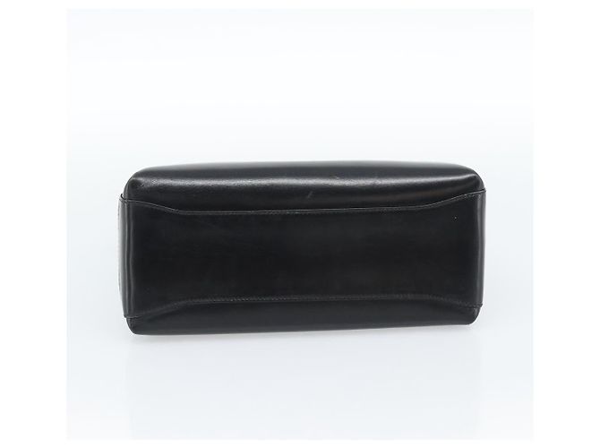 Borsa GUCCI in pelle nera e oro Auth 183374 Nero D'oro - vista 5