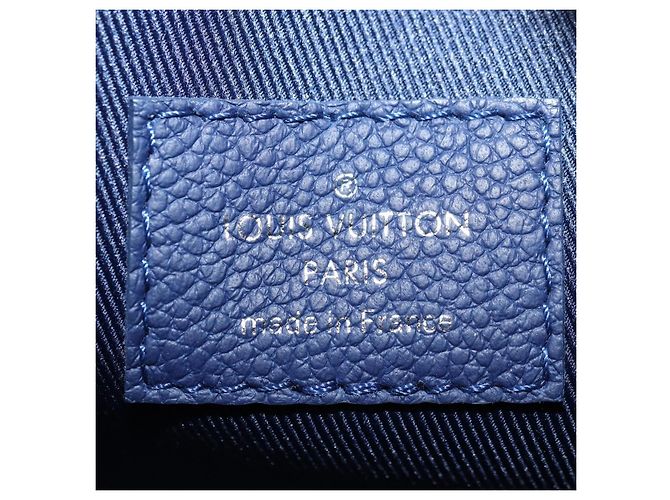 LOUIS VUITTON Monogram Bandana Mini Soft Trunk Bag Blue M20557 LV Auth 181921SM - vista 10