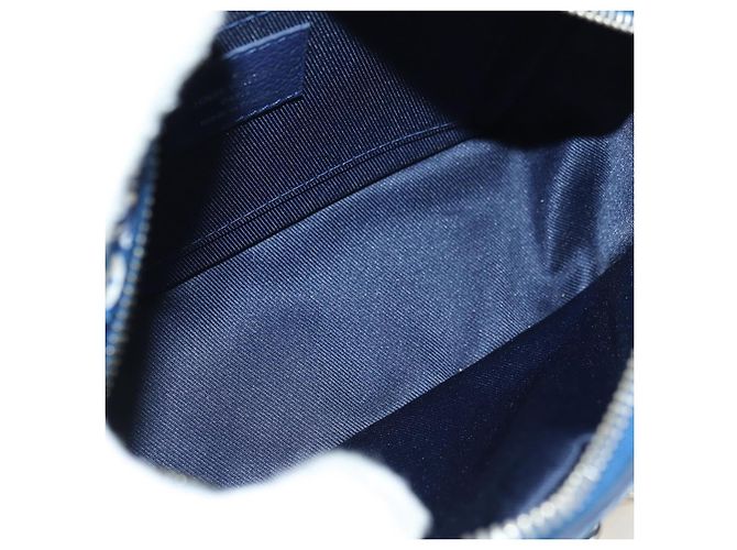 LOUIS VUITTON Monogram Bandana Mini Soft Trunk Bag Blue M20557 LV Auth 181921SM - vista 11