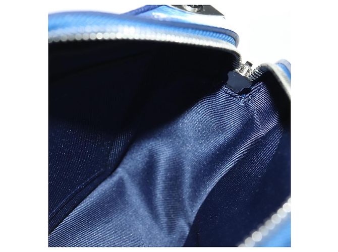 LOUIS VUITTON Monogram Bandana Mini Soft Trunk Bag Blue M20557 LV Auth 181921SM - vista 22