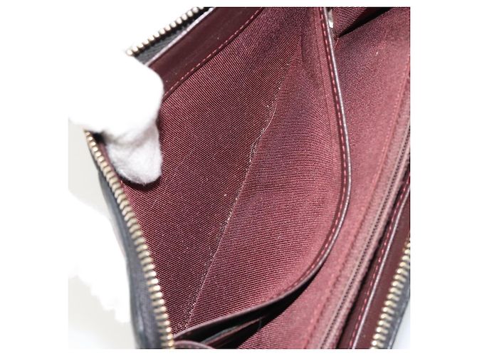 CHANEL Matelassé Long Wallet Lammfell Schwarz Gold CC Authentisch 183495 Golden - Ansicht 19