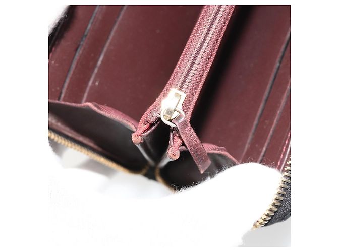 CHANEL Matelassé Long Wallet Lammfell Schwarz Gold CC Authentisch 183495 Golden - Ansicht 21