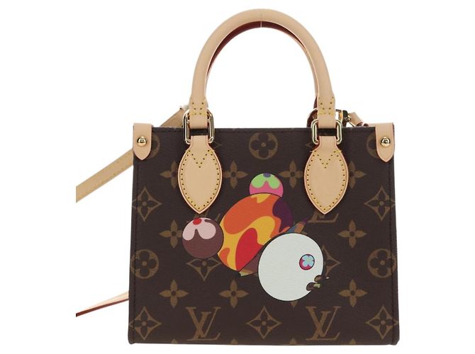 LOUIS VUITTON Borsa Monogram Panda On The Go Trunk BB M13668 Auth 181957SAM Monogramma - vista 2