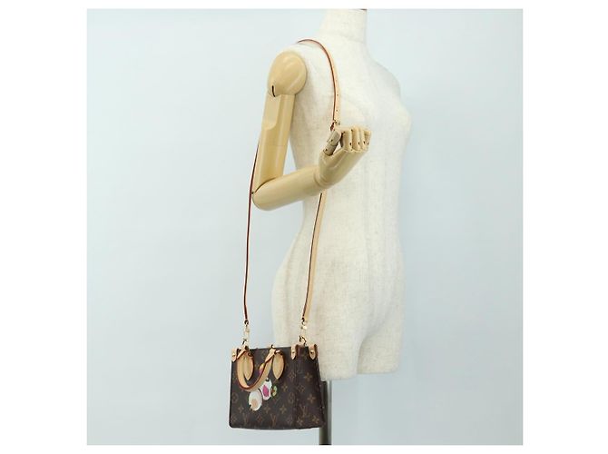 LOUIS VUITTON Borsa Monogram Panda On The Go Trunk BB M13668 Auth 181957SAM Monogramma - vista 26