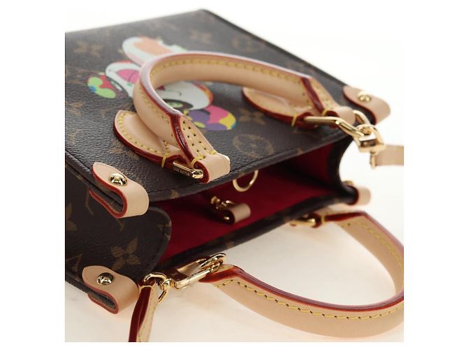 LOUIS VUITTON Borsa Monogram Panda On The Go Trunk BB M13668 Auth 181957SAM Monogramma - vista 6