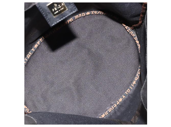 FENDI Tote Bag Canvas Schwarz Auth 182142 - Ansicht 11