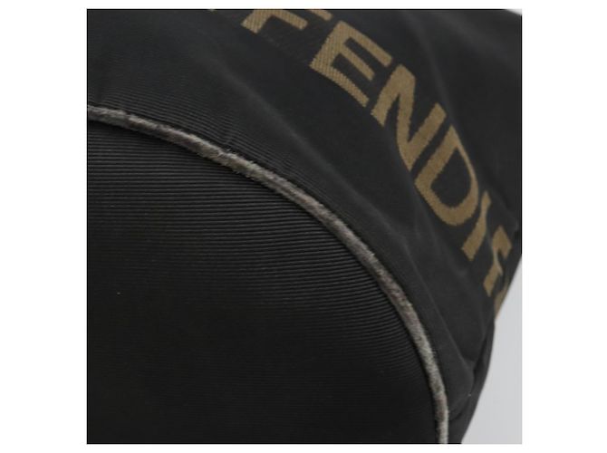 FENDI Tote Bag Canvas Schwarz Auth 182142 - Ansicht 9