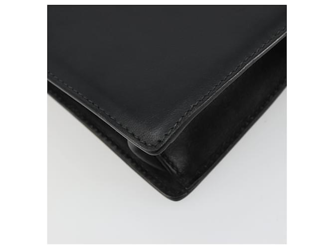 Borsa a tracolla PRADA Electra Studs in pelle nera e argento Auth 182970V Nero - vista 16