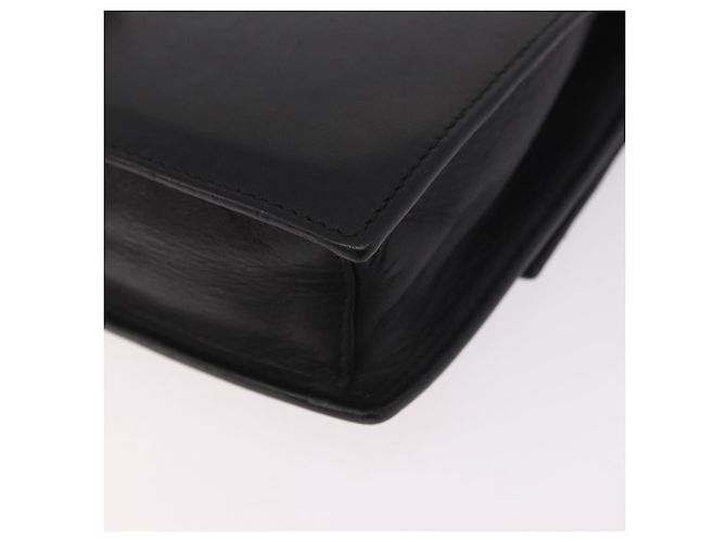 Céline Borsa CELINE in pelle nera e oro Auth 183388A Nero D'oro - vista 16