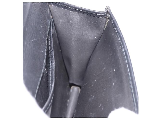 Céline Borsa CELINE in pelle nera e oro Auth 183388A Nero D'oro - vista 19