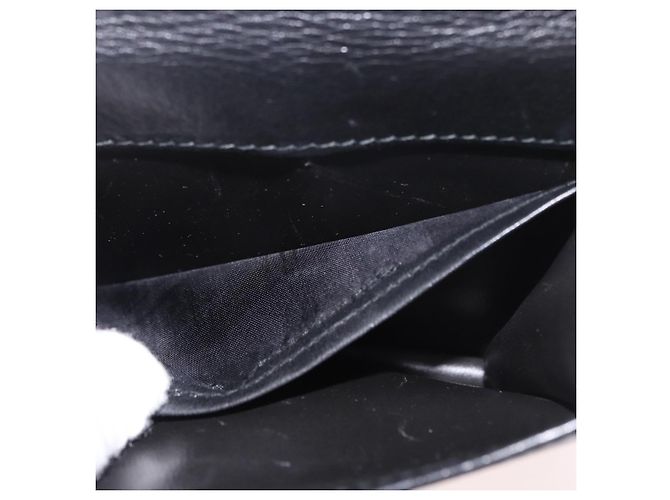 Céline Borsa CELINE in pelle nera e oro Auth 183388A Nero D'oro - vista 21