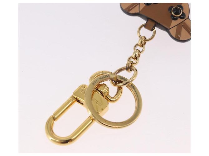 LOUIS VUITTON Monogram Porte Cles Christmas Teddy Bear Charm M63758 Auth 182940M Monogramma - vista 7