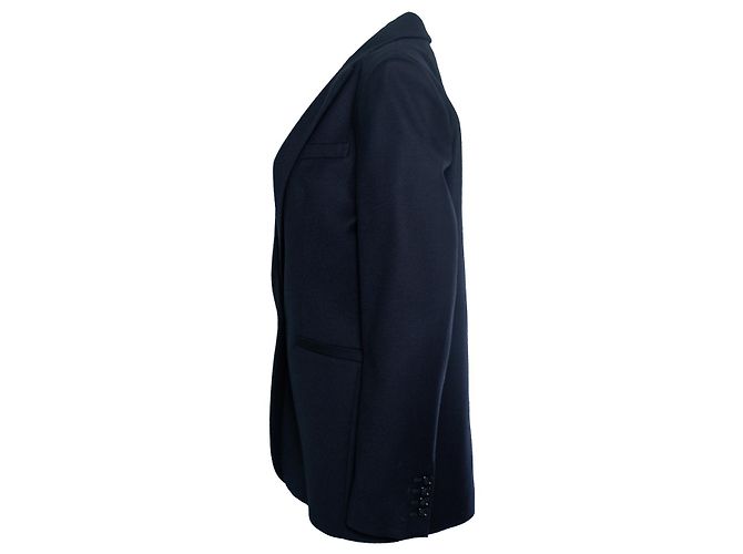 DONDUP, blazer de lana azul - vista 2