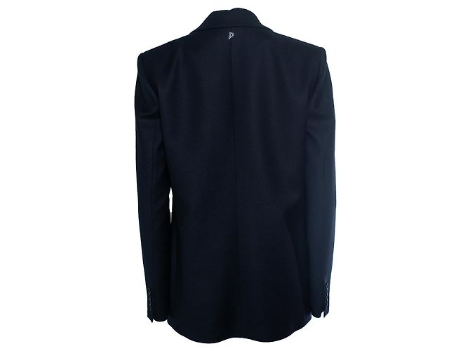 DONDUP, blazer de lana azul - vista 4