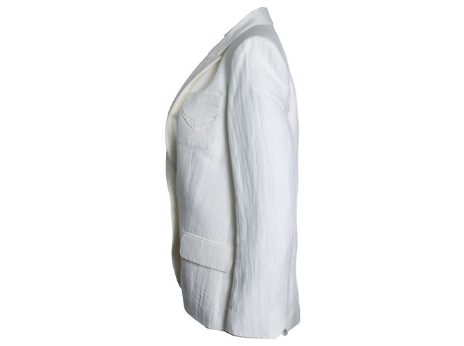 Zadig & Voltaire, blazer blanco - vista 2