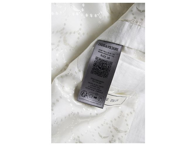 Zadig & Voltaire, blazer blanco - vista 5
