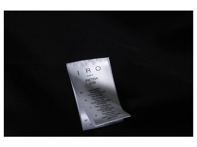 IRO, blazer pieta 23S negro - vista 7