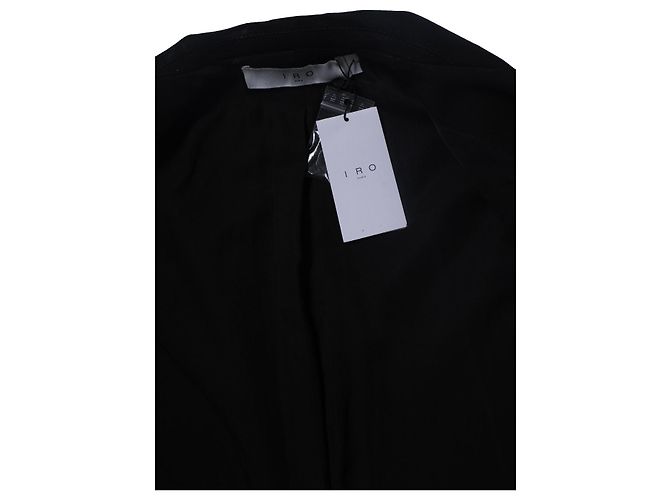 IRO, blazer pieta 23S negro - vista 9