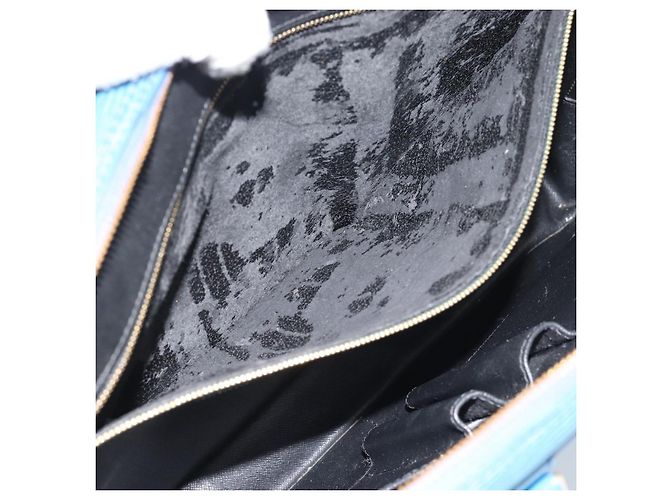 LOUIS VUITTON Epi Porte Documents Voyage Bag Blue M54475 LV Auth 184139 - vista 11
