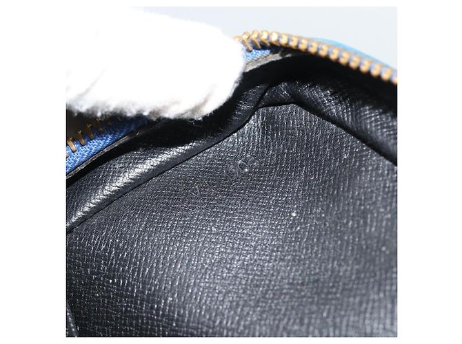 LOUIS VUITTON Epi Porte Documents Voyage Bag Blue M54475 LV Auth 184139 - vista 12