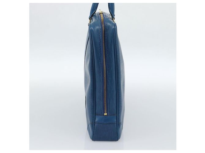 LOUIS VUITTON Epi Porte Documents Voyage Bag Blue M54475 LV Auth 184139 - vista 3