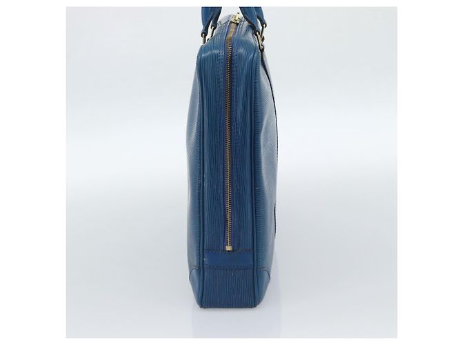LOUIS VUITTON Epi Porte Documents Voyage Bag Blue M54475 LV Auth 184139 - vista 4