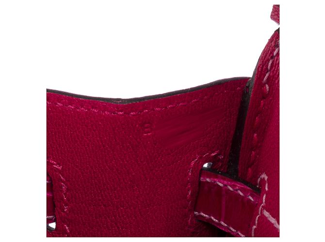 Hermès Borsa HERMES Birkin 25 in Pelle Esotica Rosa - 103600 - vista 8