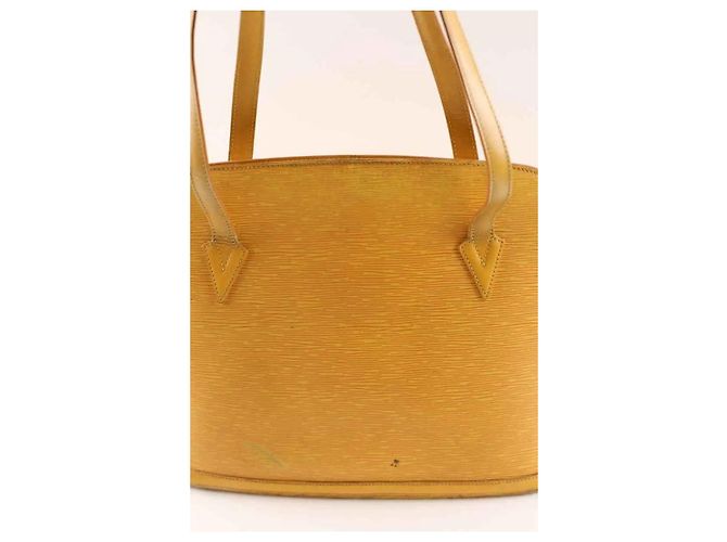 Louis Vuitton Bolso cabas amarillo - vista 4