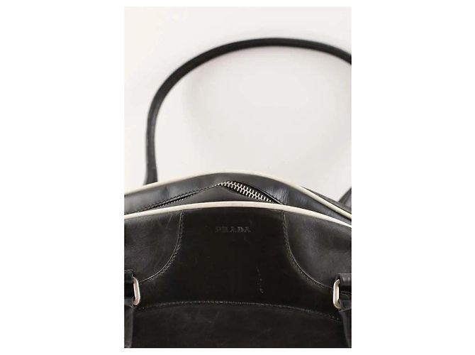 Prada Bowling Handtasche schwarz - Ansicht 2