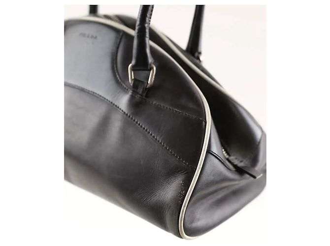 Prada Bowling Handtasche schwarz - Ansicht 7