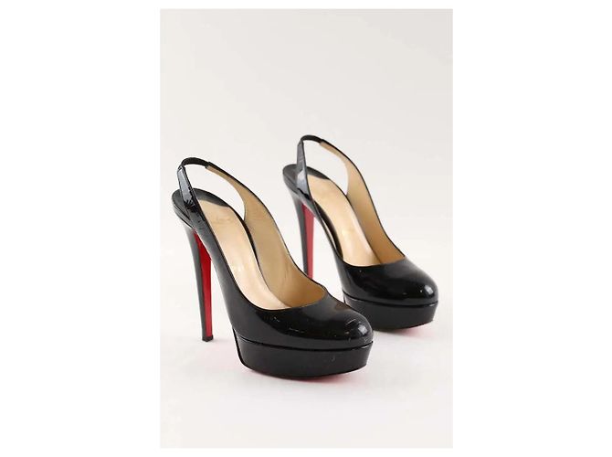 Christian Louboutin Schwarze Absätze - Ansicht 3