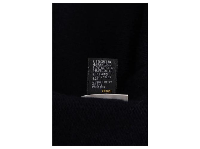 Fendi Capa azul marino - vista 6