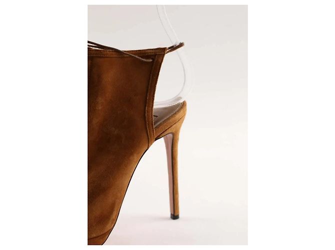 Aquazzura Tacchi camel Cammello - vista 5