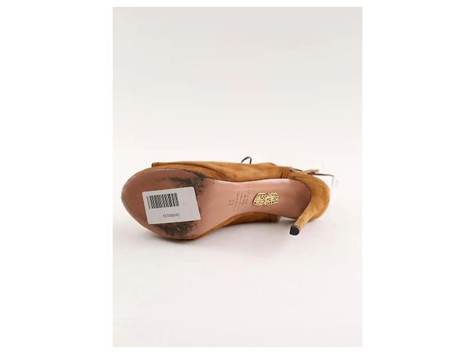 Aquazzura Tacchi camel Cammello - vista 6