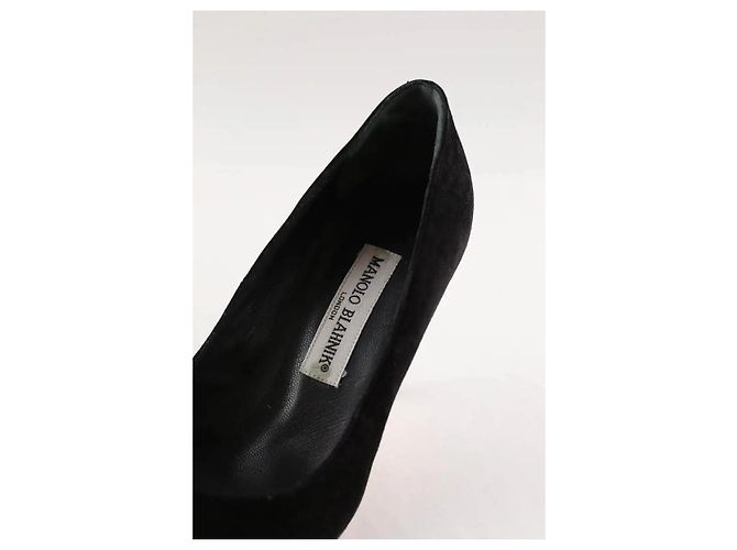Manolo Blahnik Tacchi neri Nero - vista 4
