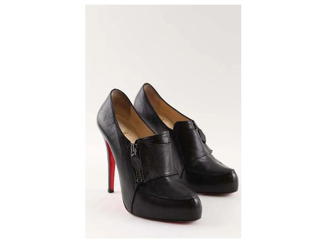 Christian Louboutin Tacchi neri Nero - vista 3