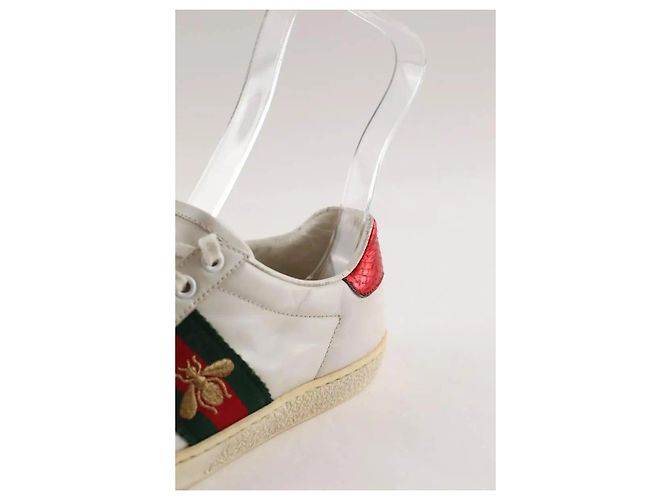 Gucci Baskets blanches - vue 5