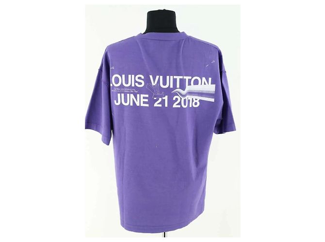 Louis Vuitton Camiseta violeta Púrpura - vista 4